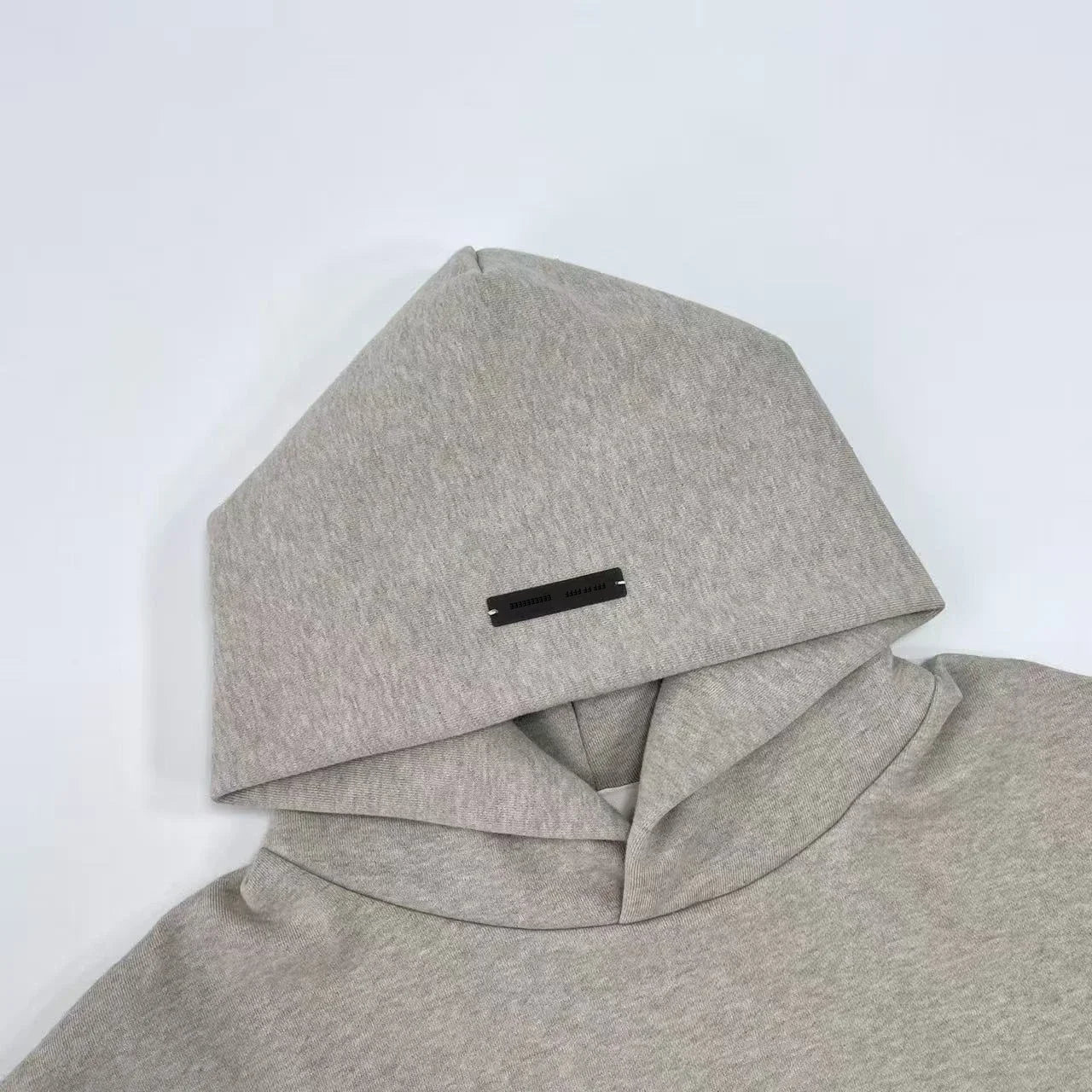 Season 9 Men's Oversized Hoodies Two-pieces Sets Brand Design Metallic Texture Silicone Letter Hoodie Couple Sports Tracksuits