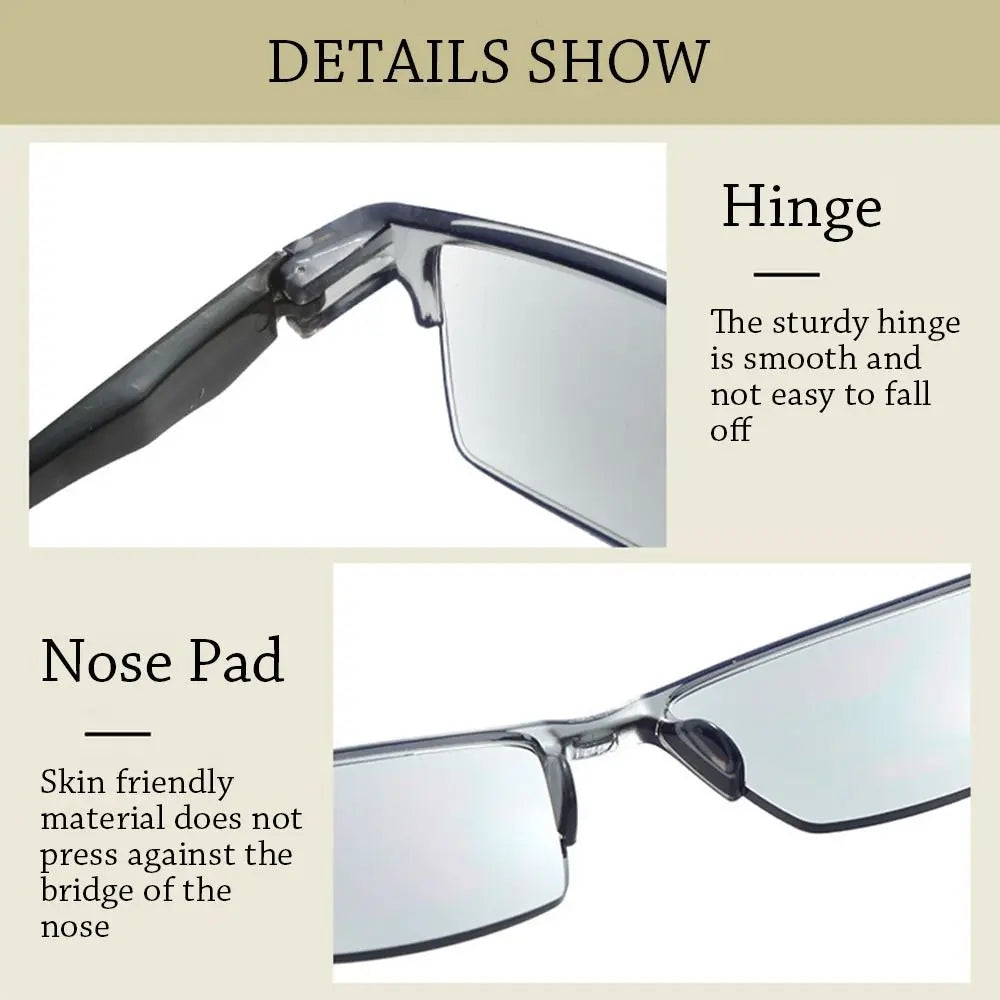 New Autofocus Power Anti-Blue Light Reading Glasses Near Far Smart Hyperopia Glasses Eye Protection Optical Spectacle Eyeglass BAZAARHUBO