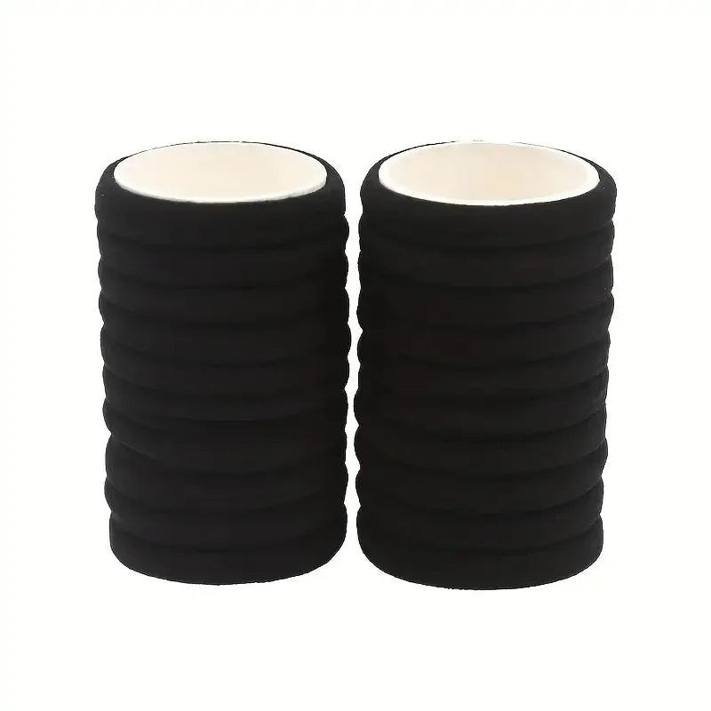 20/50/100pcs Black Hair Bands for Women Girls Hairband High Elastic Rubber Band Hair Ties Ponytail Holder Scrunchies Accessorie BAZAARHUBO