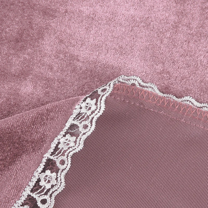 New Style European and American Sexy Multicolor Loungewear - Fashionable & Comfortable Lace-trimmed Pajamas with Robe