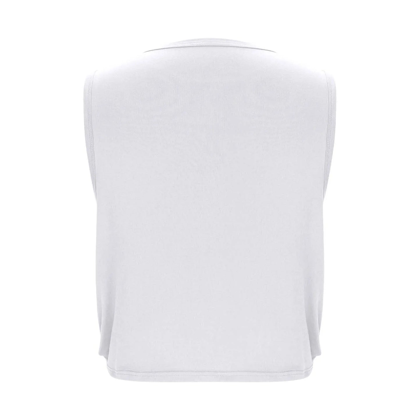 Women Sleeveless Yoga Top Breathable Gym Vest Tank Crop Top Running Tee