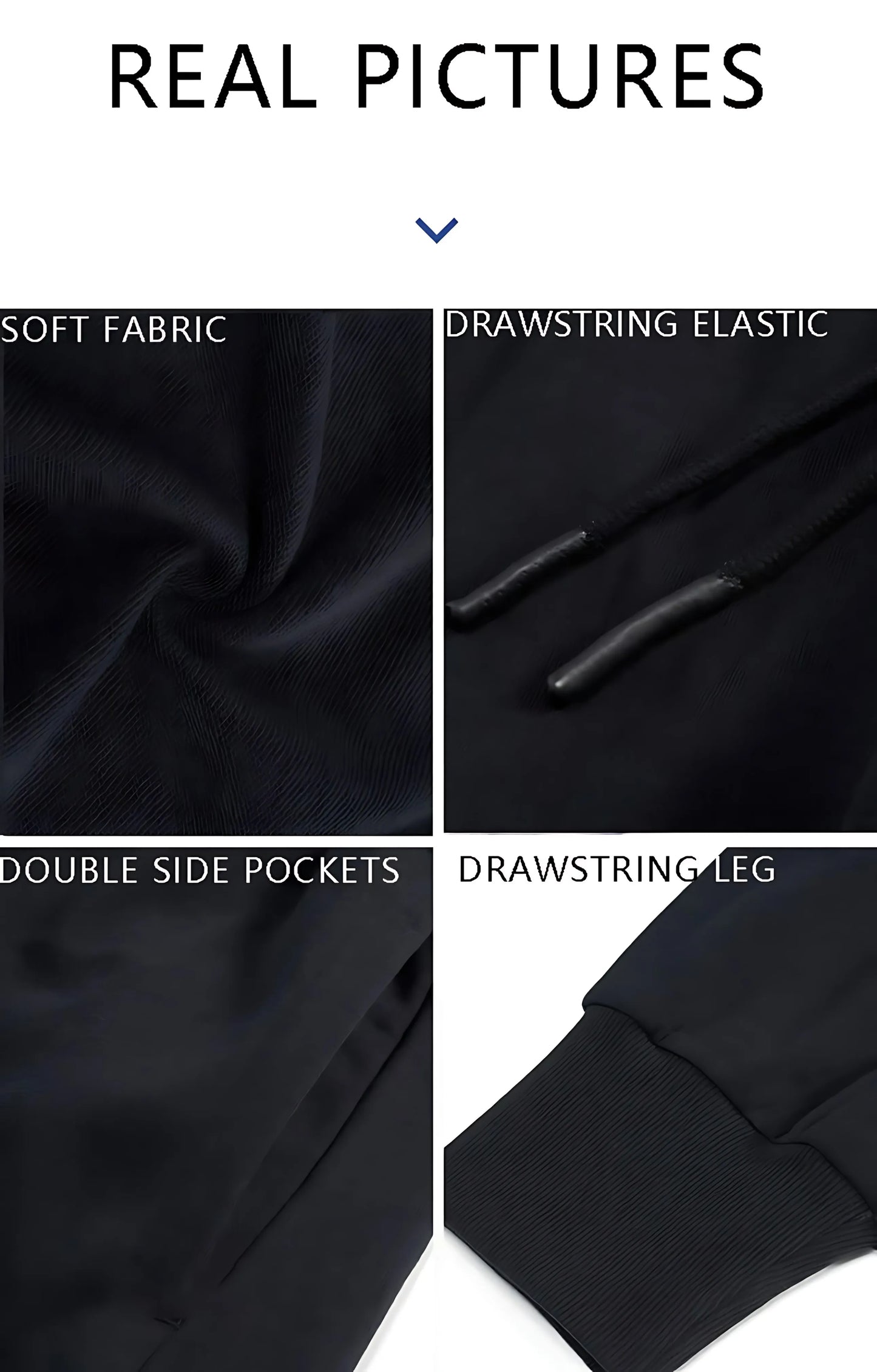The new men's trousers for the autumn of 2025 are street fashion casual and feature 3D abstract face prints for comfort
