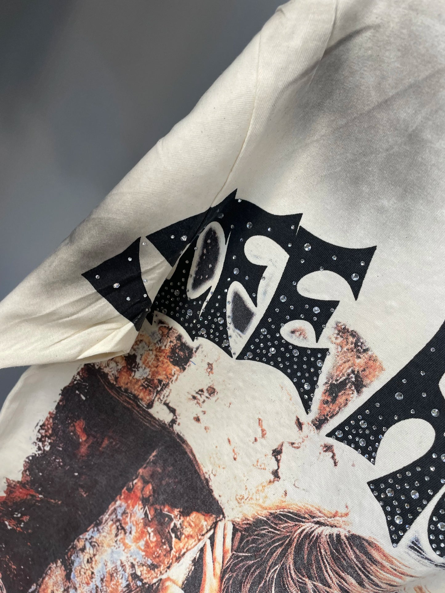 New fashion brand LIFE HUSTLERS Y2K hot stamping hole Men Women T-shirt Streetwear 100% Cotton Loose Round Neck Top Tees