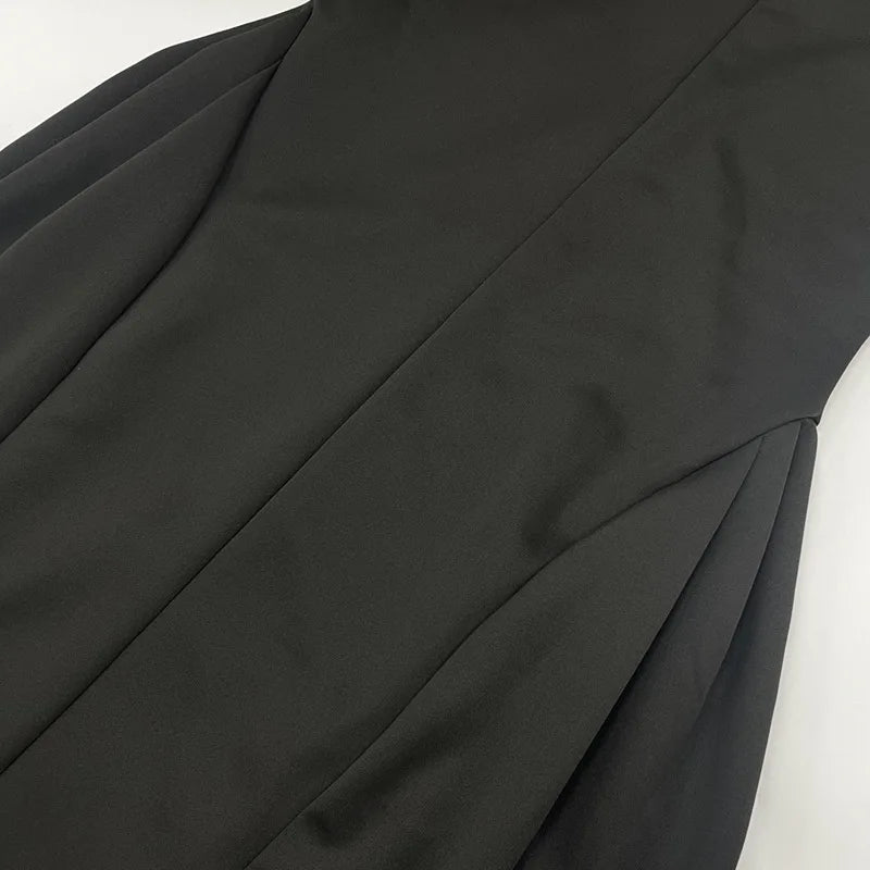 Evening Dress Dresses 2025 Woman Vestidos A-line Women's Clothing Solid Color Sleeveless Party Prom Banquet Temperament Elegant