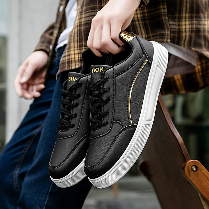 Male Sneakers Casual Shoes Men's Lightweight Breathable Athletic Walking Shoes Comfortable Sktaeboard Sneakers for Men