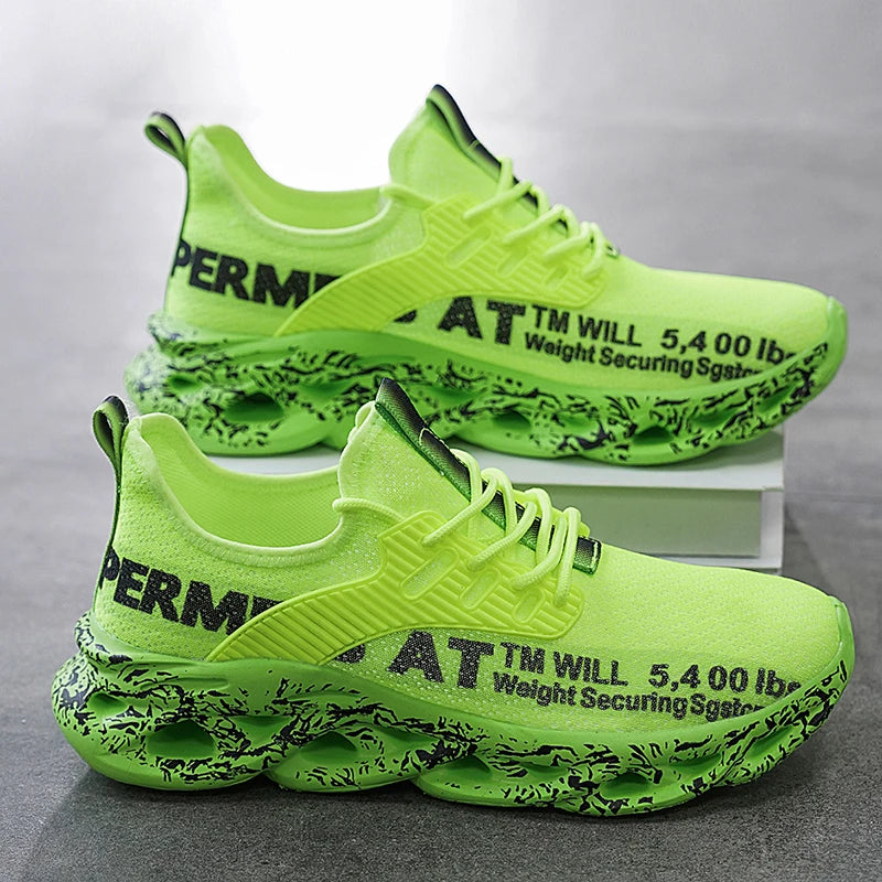 Men’s Sneakers Comfortable Breathable Platform Shoes Man Running Shoes Breathable Comfortable Fashion Walking Sneakers