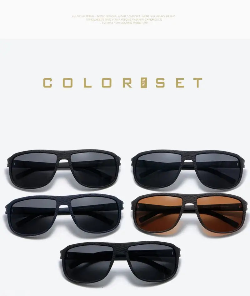 CRIXALIS Brand Polarized Sunglasses Men Fashion Anti-glare Driving Sun Glasses Male Outdoor Hiking Travel Sports Shades UV400 BAZAARHUBO