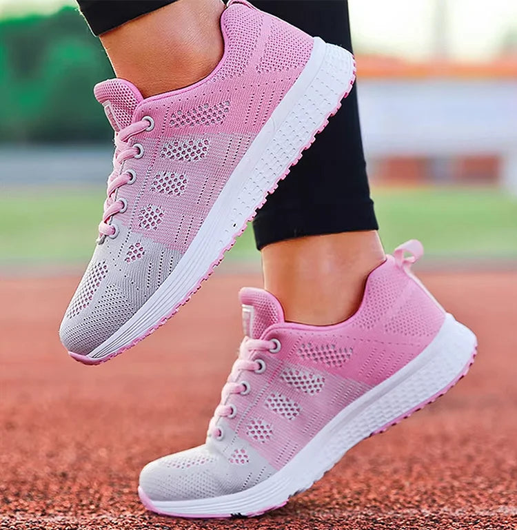 Women's Sports Shoes Fashion Gym Shoes For Woman Sneaker Mix Color Spring Sneakers Women Flats Casual Shoes Trainers Tenis Mujer