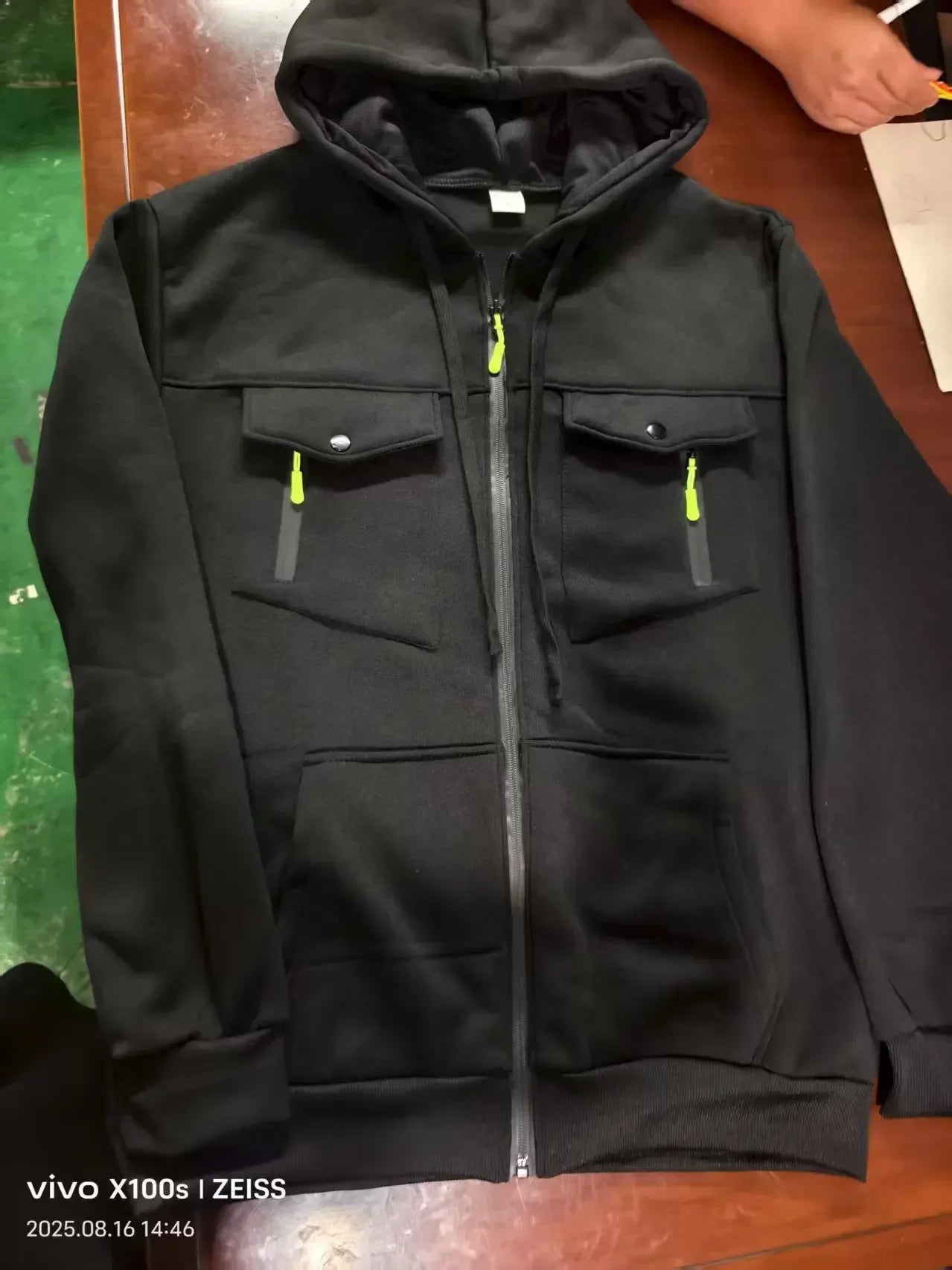 Casual Men's Zip-Up Hoodie Trendy Streetwear Comfortable Loose Fit Autumn Winter keep warm Sweatshirt Fashionable Men's Clothing