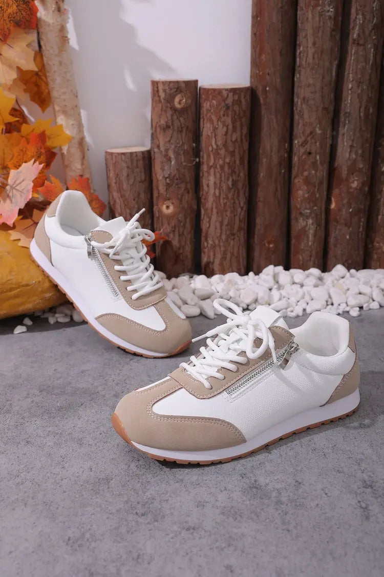 Roman Trendy Spring/Autumn Running Shoes Student Campus Flat Vulcanized Shoes Fashion Sneakers Casual Comfortable Round Head