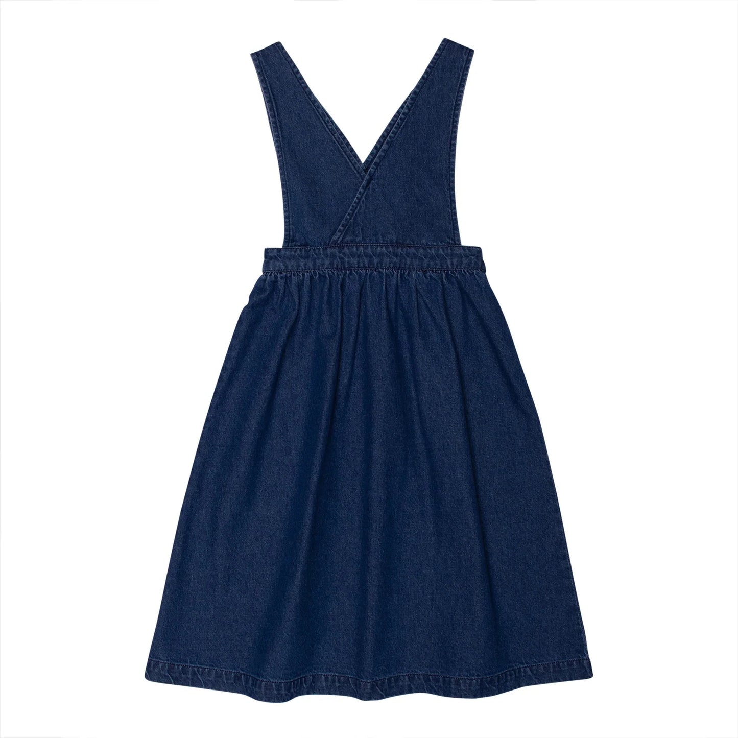 kids dress SS26 new SUMMER girls cute print Denim dresses