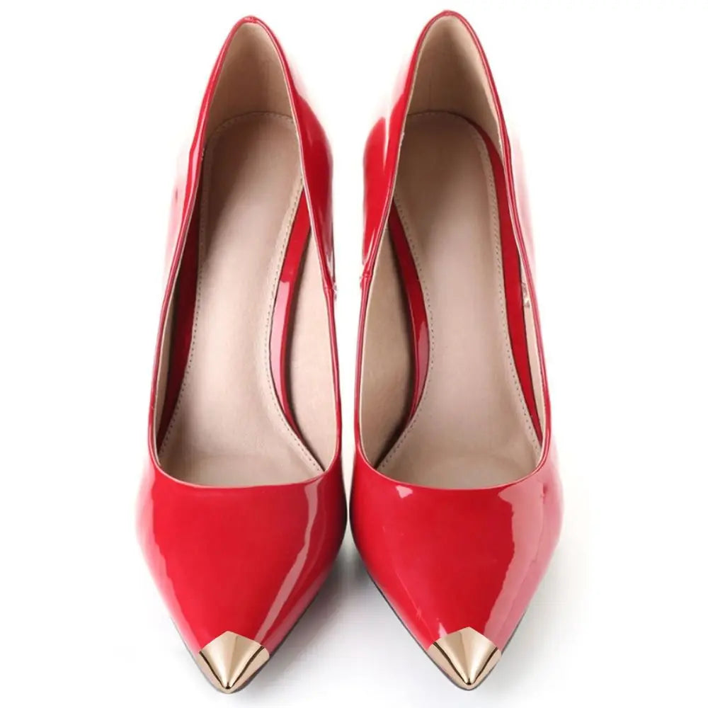 1Pairs Anti Wear Shoe Clips for Ladies Metal High Heels Tip Cap Women Shoe Pointed Protector Elegant Shoe Repair Accessories