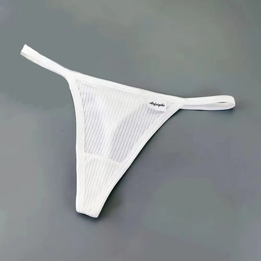 S-XL Plus Size Cotton Thong Underwear Women Seamless G-string Ladies Sexy Low Rise T-back Panty Breathable Lingerie