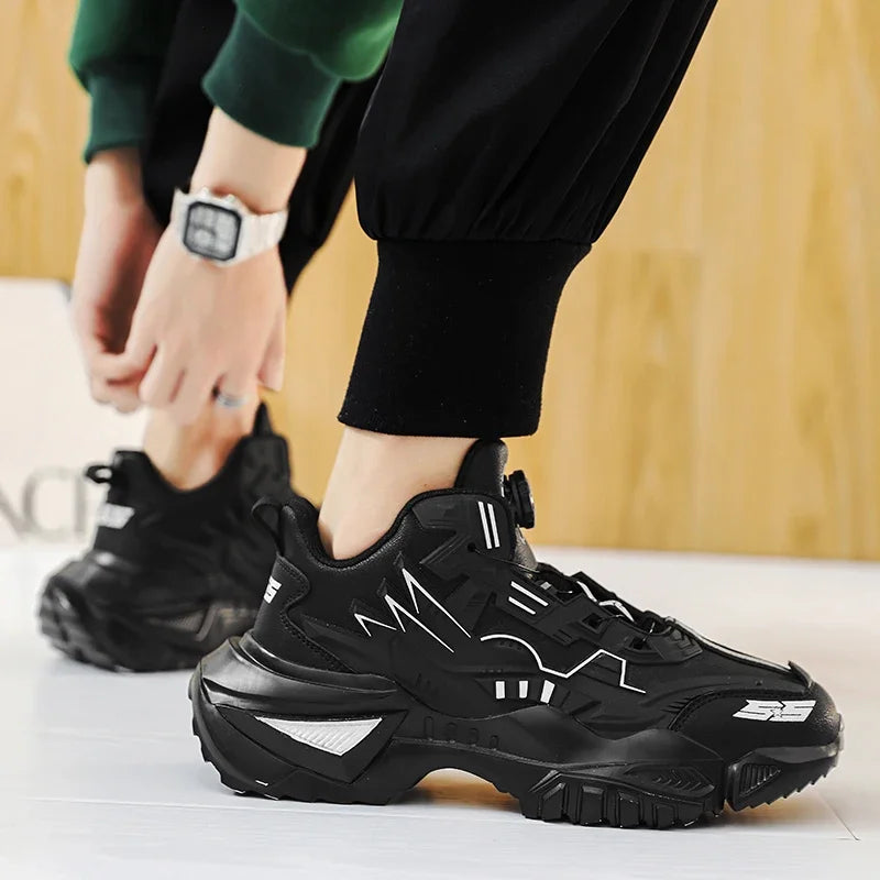 ELUVA Men Sneakers Running Shoes Lightweight Breathable Walking Shoes Non Slip Casual Sports Shoes for Men Gym Workout Training