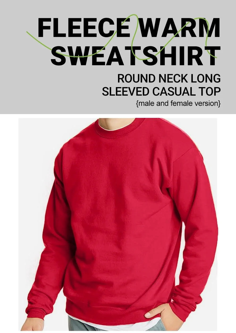 Simple Whatever Letter Printed Men'S Sweatshirt Winter Loose Hoodie Sports Crewneck Fleece Warm Sportswears Basics Men Clothes BAZAARHUBO