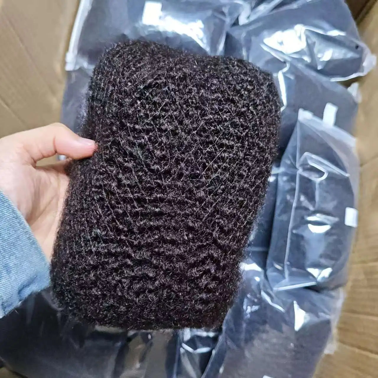 Afro Kinky Curly Bulk 4C Human Hair 10-18 Inch 30g 50g/pack Soft for Mini Twist Braids Dreadlocks Extensions Locs Repair