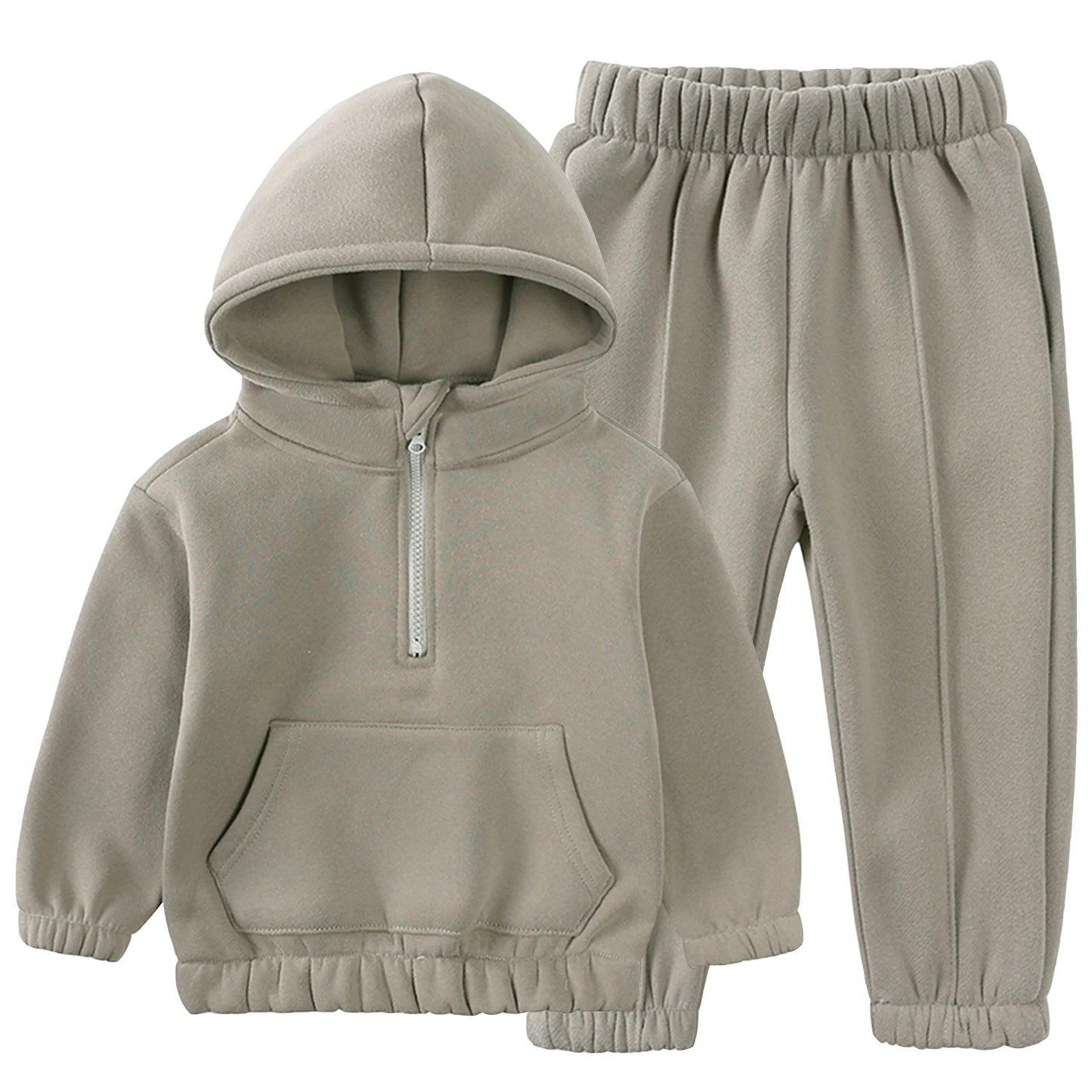 Toddlers Tracksuit,Boys Girls Jog Suits,Fleece Warm Kids Sweater Shirt+Sweater Pants,Children's Casual Sportswear,Teen Jumpsuits