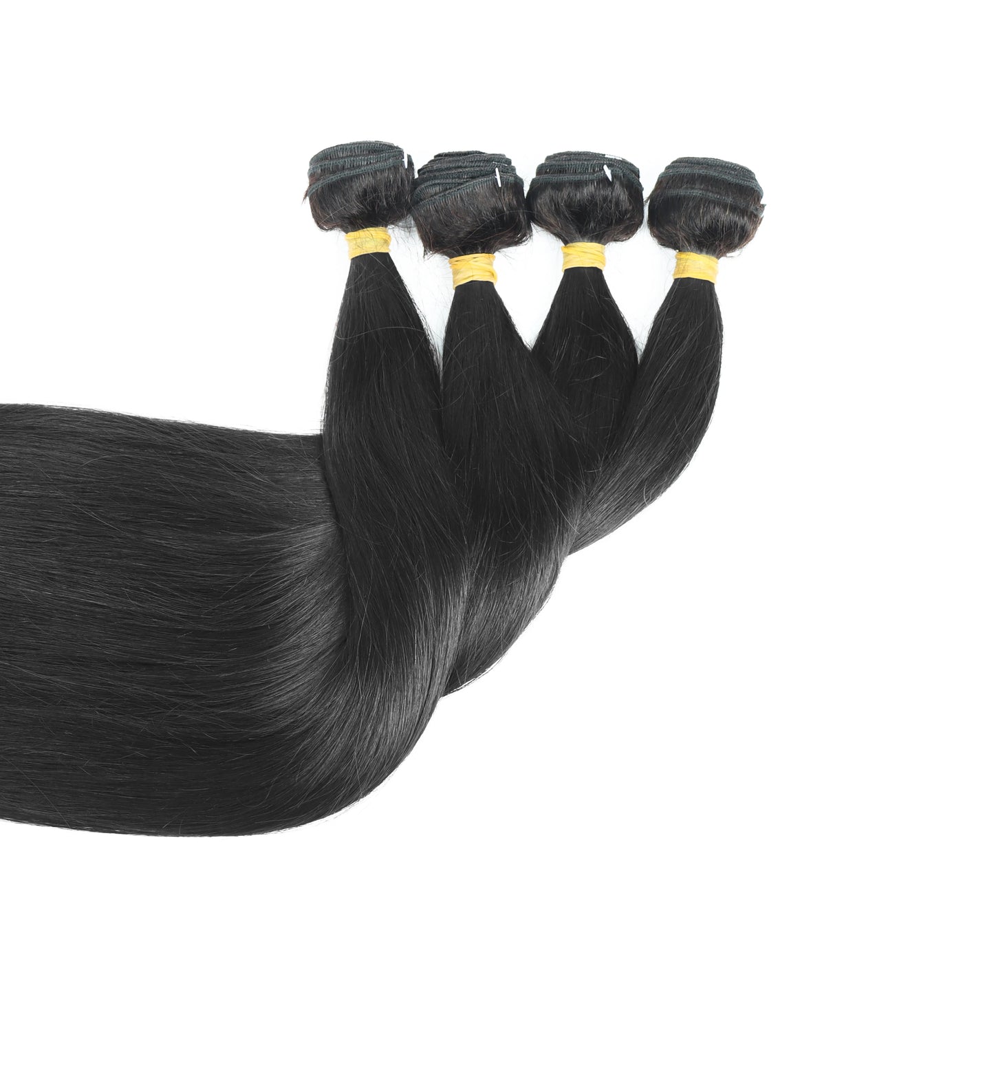 30 34 40 Inch Bone Straight Human Hair Weave Bundles Burmese Virgin Unprocessed  Raw Human Hair Extension 3 4 Bundles Weft