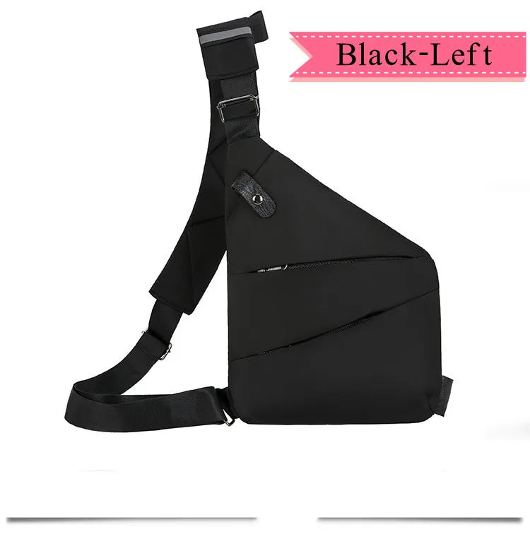 New Multifunction Chest Bags Anti Theft Single Crossobdy Bags for Men Waterproof Male Cross Body Messenger Bag Fanny Pack Sac