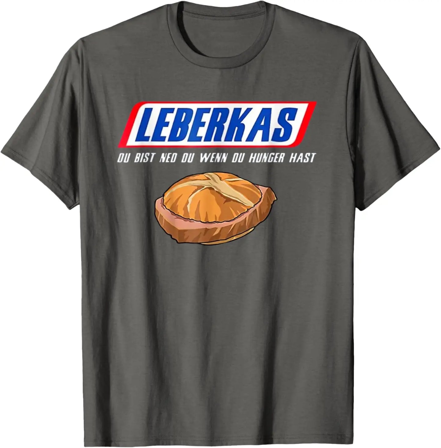 ‌Leberkas Du Bist Ned Du Wenn Du Hunger Hast Funny T Shirt Men Women Cotton Round Neck Breathable Casual Vintage New Arrival
