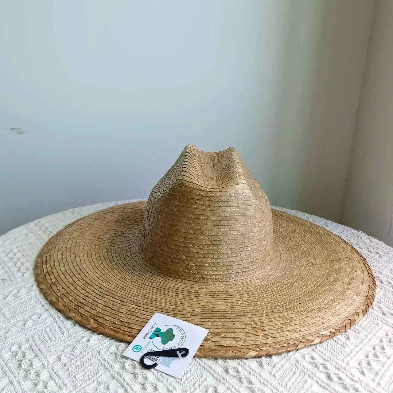 Raffia straw hat women's bohemian straw hat women's vacation sun hat beach summer vacation jazz hat Panama sun hat BAZAARHUBO