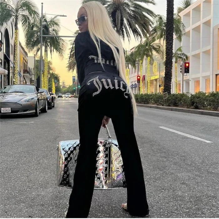 Fashionable Women's Casual Sportswear Set Hoodie Pants Tracksuit Comfortable Breathable Spring Seasonal Clothing