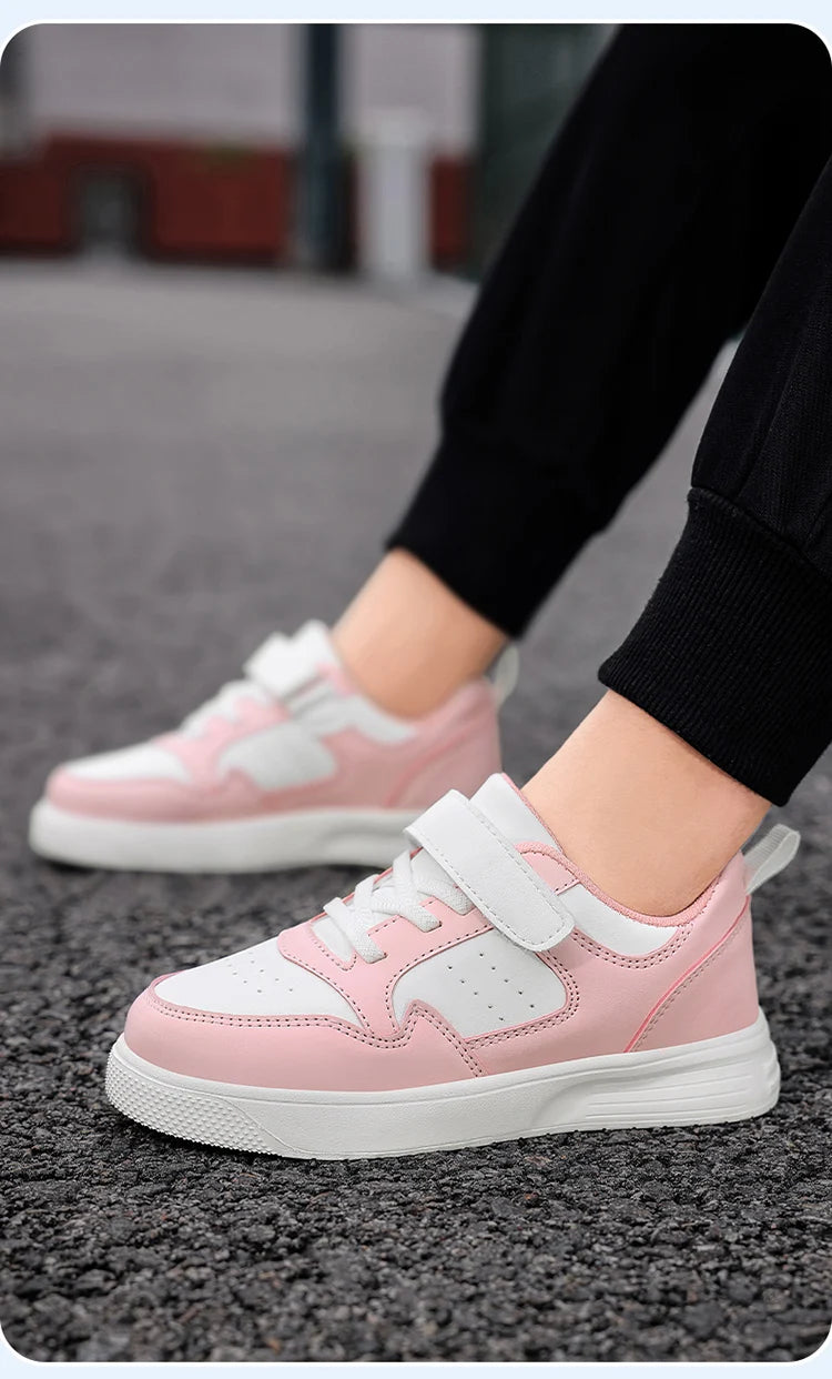 Children's Casual Shoes Student Boys Breathable Comfortable Flat Walking Footwear Fashion Kids Girls Running Sneakers Tenis
