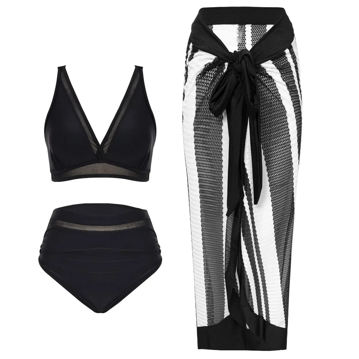 Sexy Women Bikini Two Piece Bikini Bathing Suit Swimwear Summer Beach Wear Ladies Swimming Suit Hing Waist Biquni Bathing Suit