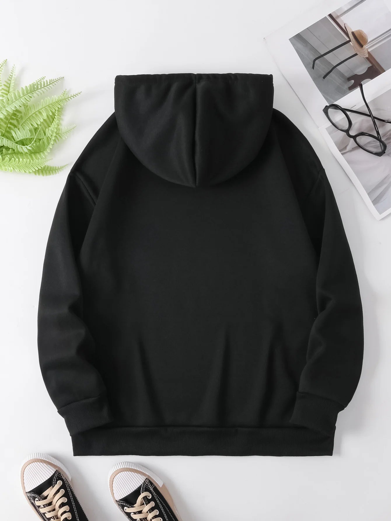 Colorful Floral Pattern Printed Women's Autumn and Winter Round Neck Hoodie Casual Long Sleeved Top Sweatshirt Women's Clothing