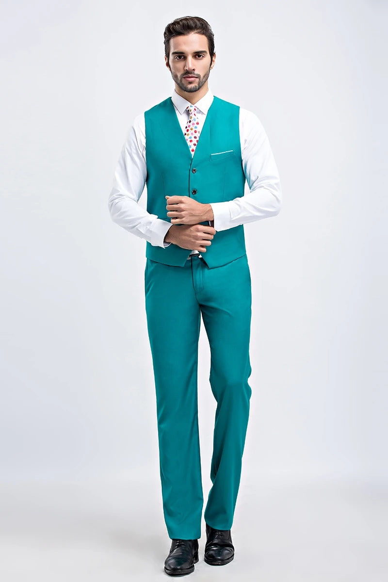 M-6XL Luxurious Fashion High-end Solid Color Men's Official Business Casual Suit Vest Groom Wedding Dress Party Male Waist Coat