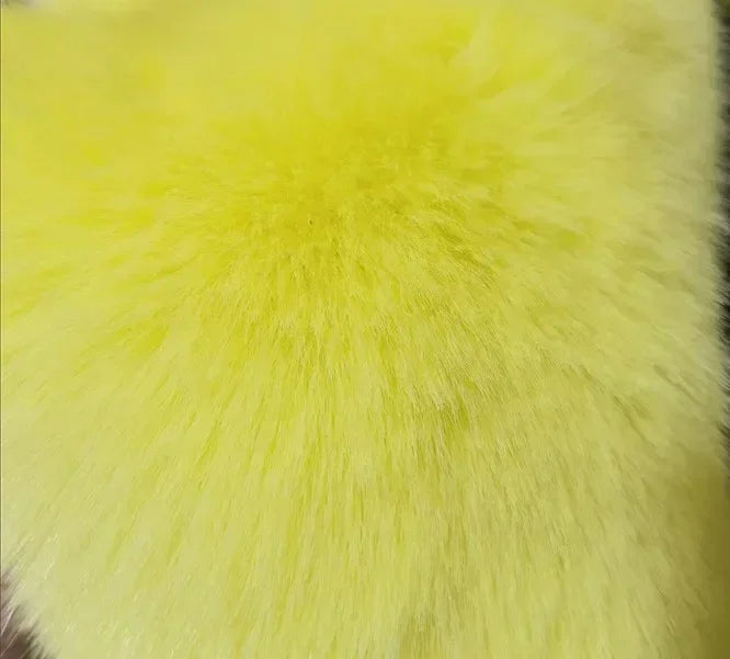 Faux Fox Fur Coat V-Neck Winter Woman Long Sleeve Warm Winter Coat Women Fashion Luxury New Fur Jacket Teddy Chic Outwear 2024
