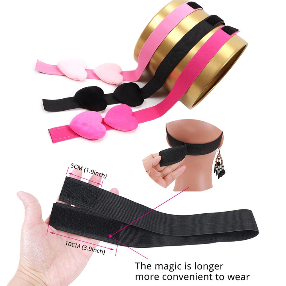 Custom Lace Melting Band With Ear Hanger For Wigs12Pcs/Set Painless Headband For Wig Personalization Installation Band For Edges