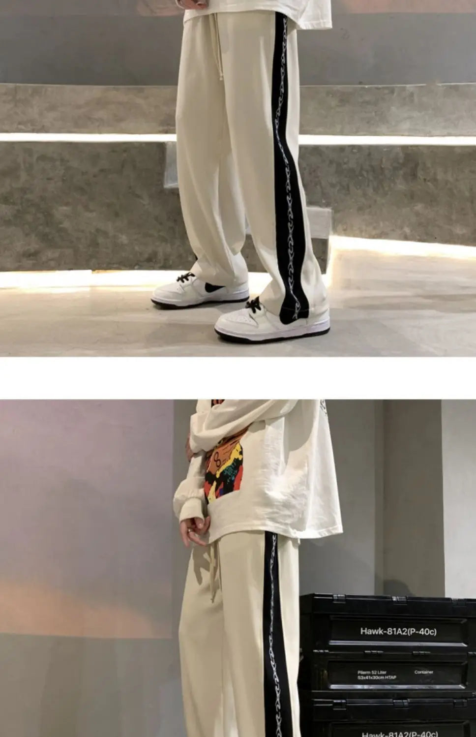 Men's Pants New Cool Male Summer New Fashion Mens Cozy Trousers Baggy Lightweight Casual Straight-leg Versatile Trend Pants