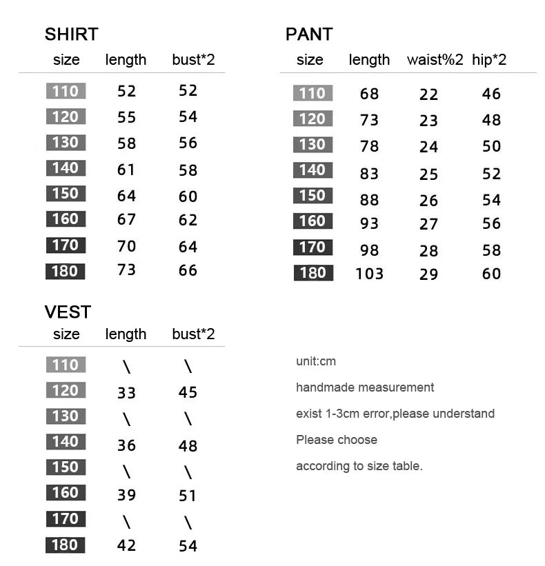 Kids Tracksuits Teens Stage Fashion Show Dance Clothes Boys Girls Suits Sets Vest Pant Shirt Children Jazz Hip Hop Costumes