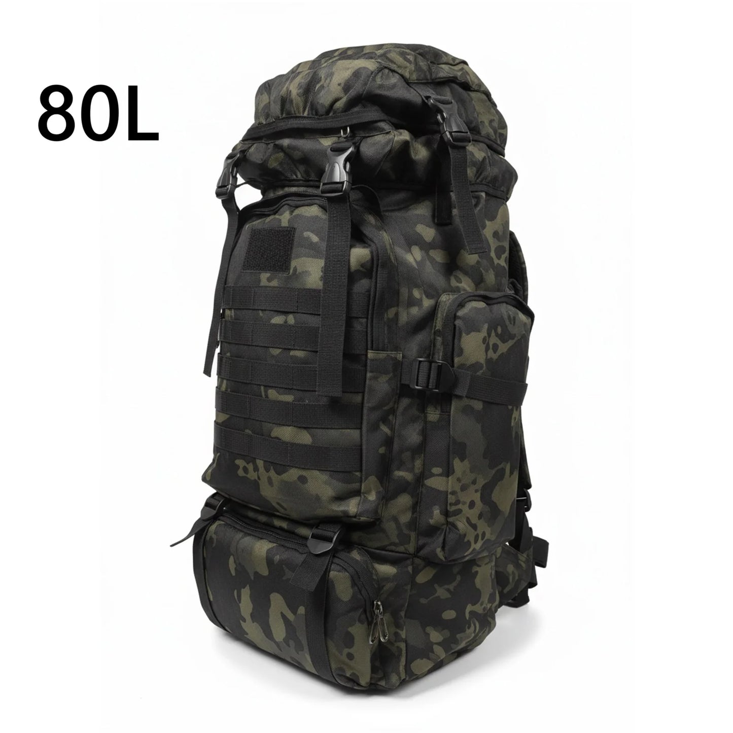 80L/100L  Mountaineering Bag Climb Bag Tactical Backpacks Large Backpack Outdoors Hiking Camping Travel Bags