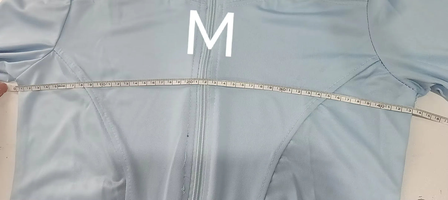 Yoga Jacket High Elastic Tight Quick Dry Sports Jacket Slim Fit Running Gym Top Workout Shirt for Women
