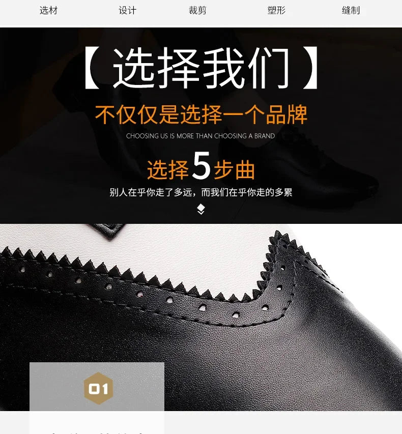 Men Soft Cow Leather Dance Shoes Male Genuine Leather Jazz Latin Shoes Man Waltz Modern Ballroom Dance Shoes Stage Foot Wear