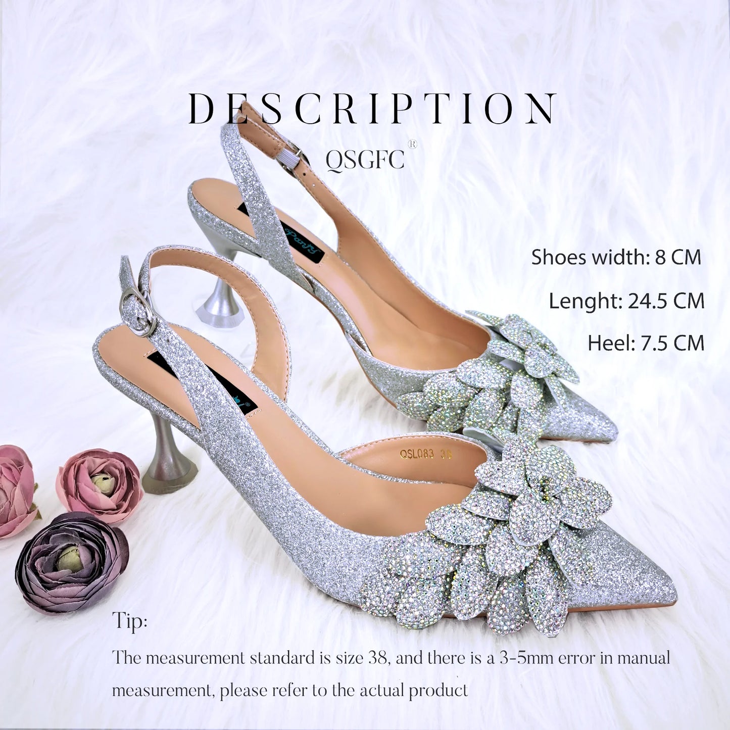 African Fashion Green Heels & Matching Bag Set | Women's Pointed Toe Pumps