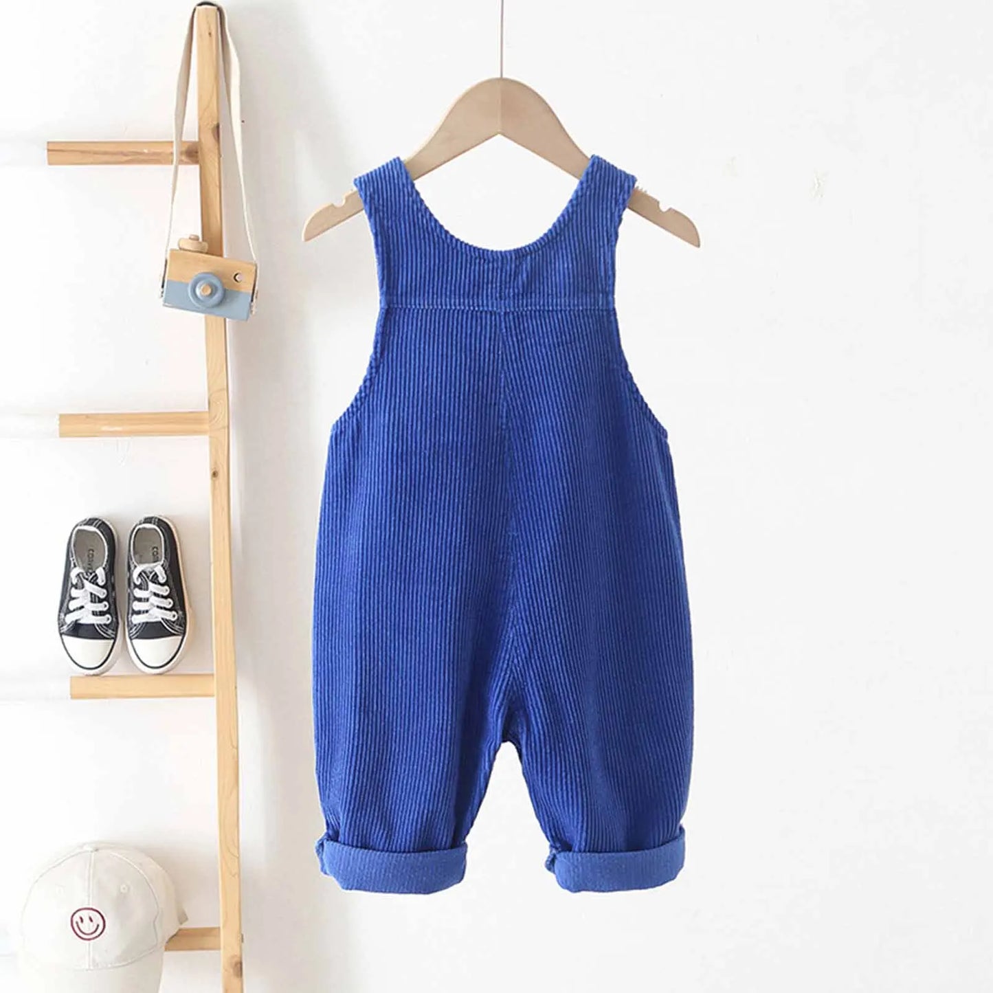 Kids Fashion Casual Rompers Corduroy Suspender Pants Sleeveless Overalls Daily School Home Birthday Party Photography Costume