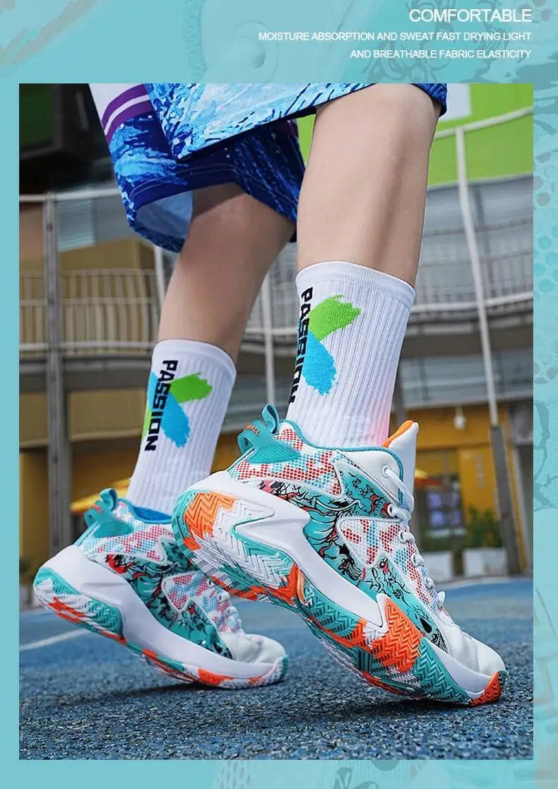Woman's Shoes Outdoor Non-slip Basketball Shoes Comfortable Lightweight Sneakers Woman Casual Shoes High Quality Tennis Shoes