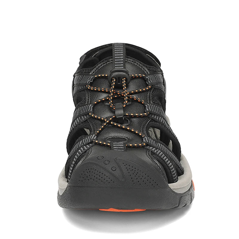 Summer Outdoor Sandals for Men Breathable Hiking Shoes Water Beach Mens Sandals Camping Climbing Aqua Sneaker Fashion Roman Shoe