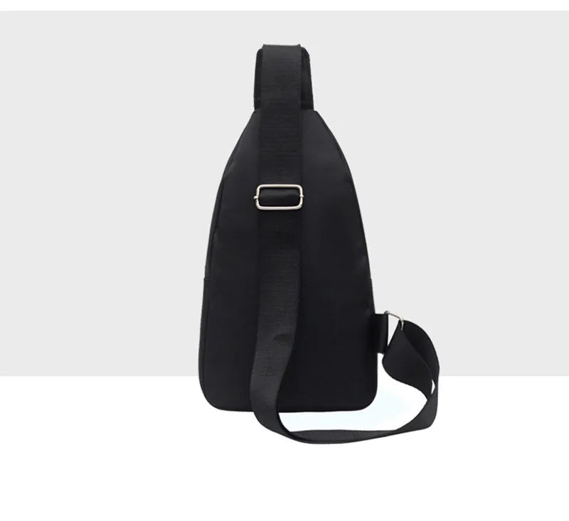 Oxford Men Chest Bag Crossbody Single Shoulder Travel Handbag Fashion Chest Bags New Style Big Capacity Chest Men Bag