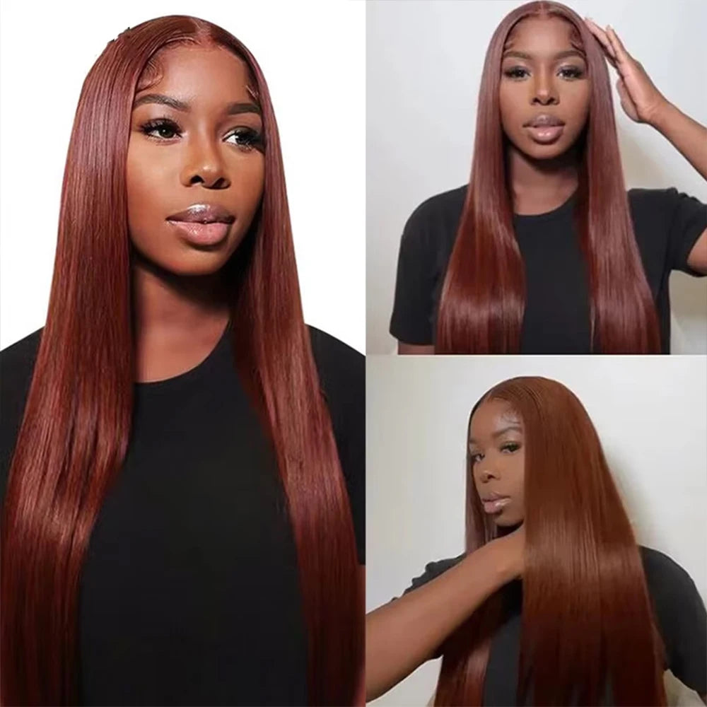 Straight Ombre Burgundy Bundles 1 3 4 Pcs/Lot 99J Dark Wine Red Brazilian Unprocessed Raw Human Hair Weave Extensions For Women
