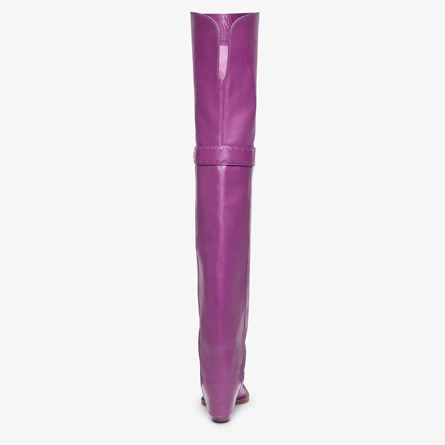 Elegant Temperament of European and American Women, Thick High Heels, Skirt Hem, Knee High Boots, Oversized Retro Knight Boots