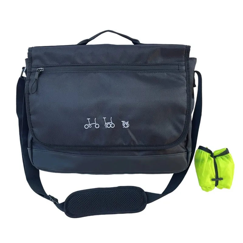 Bicycle Bags & Panniers Use For Brompton Birdy BYA412 Folding Bike Front Storage Bag handbag With Bags Mount Rainproof Cover