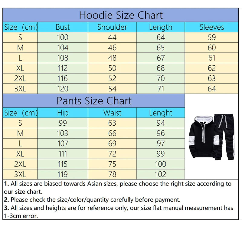 Men's Tracksuit Hoodis Sweatpants Urban Casual Fashion Jogging Suit Male Daily Casual Sports Outfit Hooded Sweatshirt Streetwear