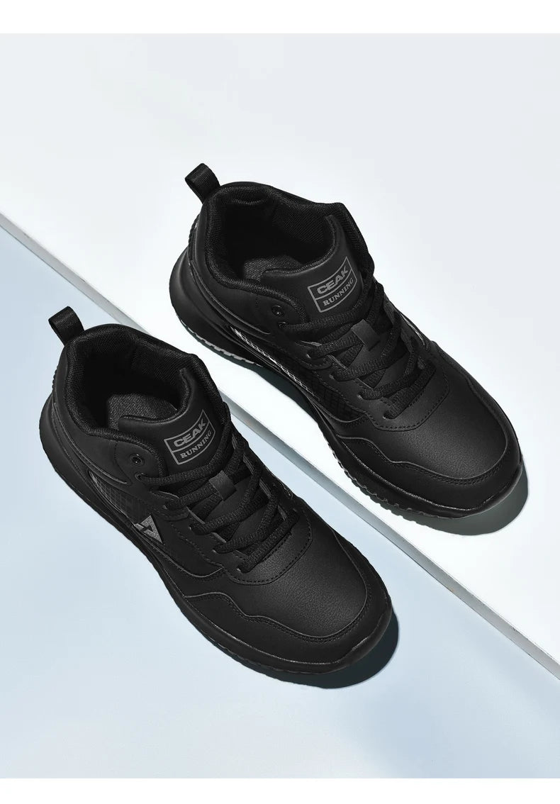 Chef shoes four seasons soft sole non-slip waterproof oil-proof kitchen work shoes men's plus size fashion casual light sneakers