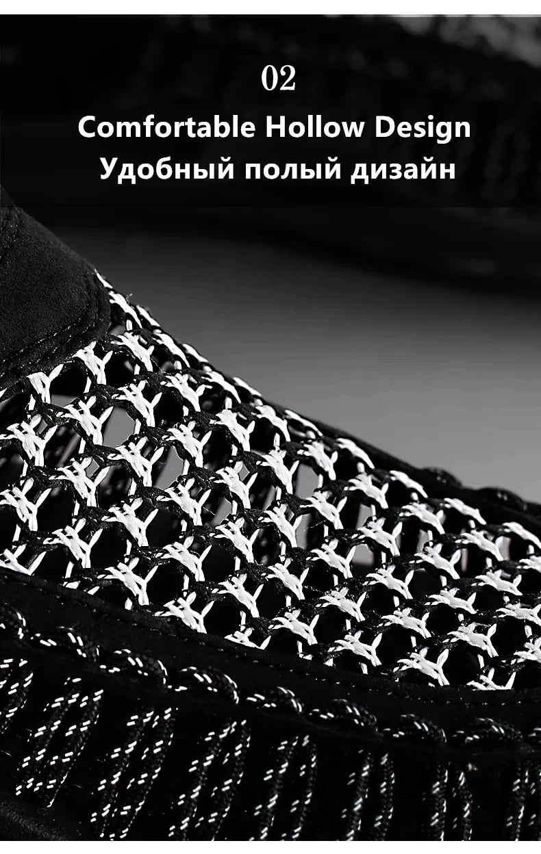 Summer Hand-woven Men's Sandals Fashion Men Casual Shoes Brand Designer Sneakers High Quality Outdoor Beach Sandals Men Shoes