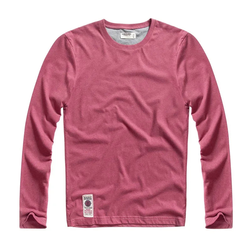 Men's t-shirts Y2k Sweatshirt 2023 Autumn Pullovers Casual Long Sleeve Tee Men's Clothing Top Shirts Sweatshirts for Men t shirt