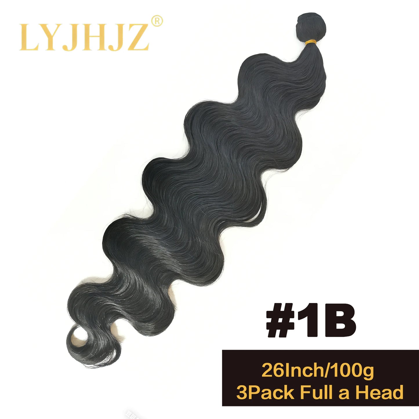 Colorful Body Wave Hair Bundles 613 Piano Blonde Natural Synthetic Hair Extensions Ombre Thick Ponytail Loose Deep Hair Weaving